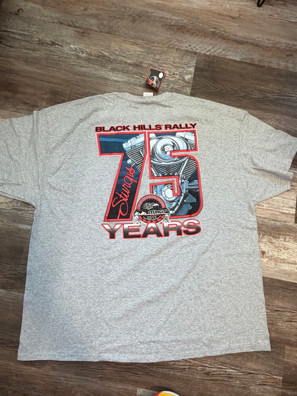 Sturgis 75th Anniversary NEW Black Hills Rally 2015 S 3XL Motorcycle Harley NWT